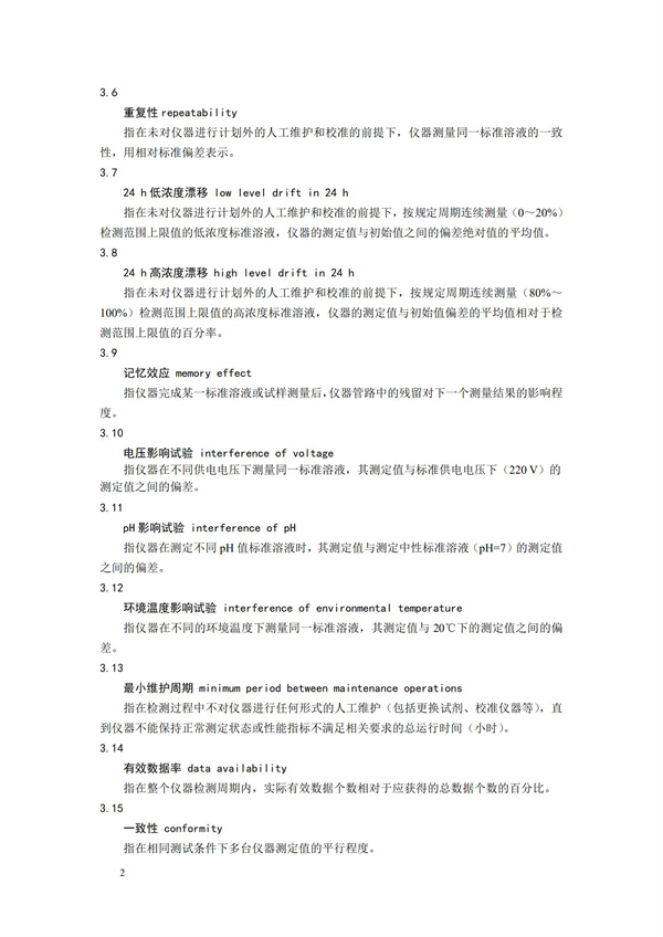《氨氮水質(zhì)在線自動(dòng)監(jiān)測儀技術(shù)要求及檢測方法》（HJ 101-2019）(圖6)